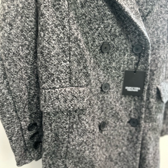 NEW Vera Wang Double Breasted Wool Coat Small New - Picture 6 of 8